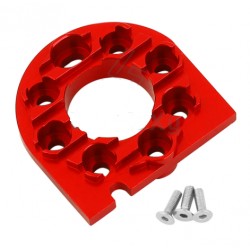 Aluminum Motor Mount For TT01/01E (Red)