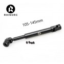 Rhino RC Tiny Stainless Steel Heavy-Duty Drive Shaft for 1/10 RC Car Crawler (105-145mm)