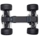 Arrma 1-10 GORGON 2WD RTA Kit Brushed Monster Truck (Battery & Charger Included) Clear