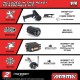 Arrma 1-10 GORGON 2WD RTA Kit Brushed Monster Truck (Battery & Charger Included) Clear