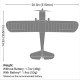 Hobbyzone Champ Anniversary Special Edition 515mm BNF Basic with SAFE