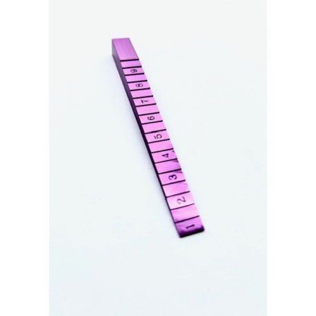 Take Off Aluminum Purple Road Clearance Guaje (interval of 0.5mm)