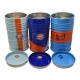 Gulf Set Metal Oil/Gas Tank Container For 1/10 Rock Crawler Car