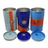 Gulf Set Metal Oil/Gas Tank Container For 1/10 Rock Crawler Car