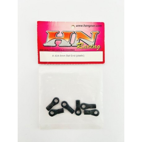Hongnor A-40A 6mm Ball End Plastic(6U) 