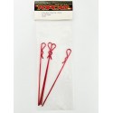 Topcad Body Clips Long 4pcs For 1/8 buggy 