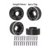 Bdx Brass Weights 12mm Hex Hub Adapter for 1.9 /2.2Inch Wheels Rim (9 mm wide)
