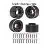 Bdx Brass Weights 12mm Hex Hub Adapter for 1.9 /2.2Inch Wheels Rim (12 mm wide)