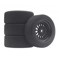 Racing Foam Tires +BBS Full Black (+3)