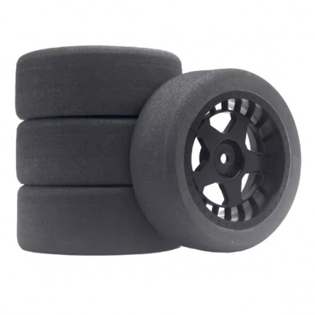 Racing Foam Tyres+Fifteen 52 Turbomac Black (Off+6)