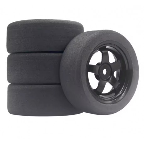 Racing Foam Tyres +Revolite Black (+6)