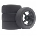 Racing Foam Tyres+Crono Black (Off+3)