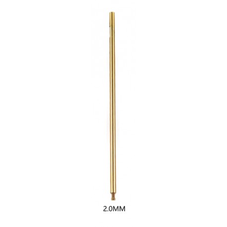 PUNTA LLAVE ALLEN BOLA 2.0MM ACERO HSS (TITANIUM COATED)