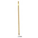 Punta llave Allen Bola 2.5MM Acero Hss (titanium Cated)