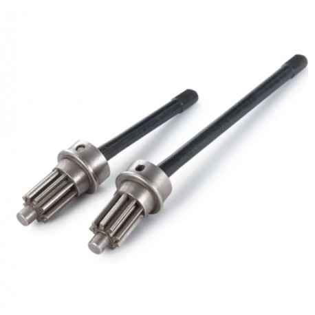  Steel Front Gear & Cvd Axle Drive Shaft Fits Hb Toys R1001-1015,Traxxas Trx4