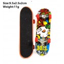 Realistic Skate Board For Crawler 1/10-1/8 (Red)