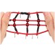 1/24 ScaleCrawlerAccesory Luggaje Net 75X60MM (Red)