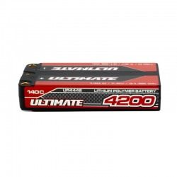 Ultimate Graphene HV Lipo Shorty 7.6V Battery. 4200mAh...
