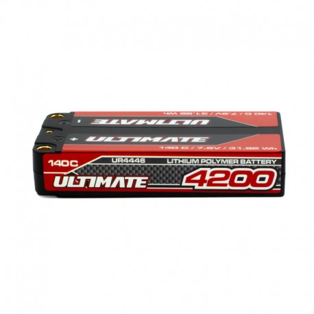 Ultimate Graphene HV Lipo Shorty 7.6V Battery. 4200mAh...