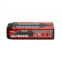 Ultimate Graphene HV Lipo Shorty 7.6V Battery. 5300mAh...