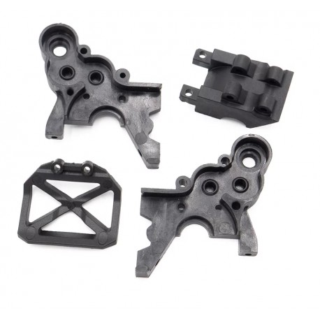 Hobbytech Rear cell + rear bumper Over D10