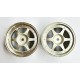 HPI 6 Spoke Touring Car Wheels (Chromer)