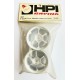HPI 6 Spoke Wide Touring Car Wheels (31mm Chrome)