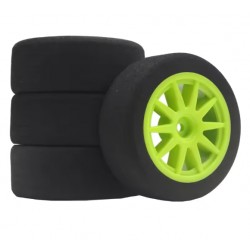 Racing Foam Tyres+Racing Green