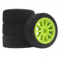 Racing Foam Tyres+Racing Green