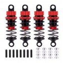 Aluminum Shock Absorber Set 62MM (Red) 