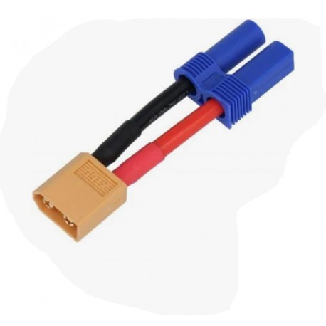 Adaptador XT60 Macho A EC5 Hembra