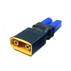 ADAPTADOR XT90 MACHO A EC5 HEMBRA