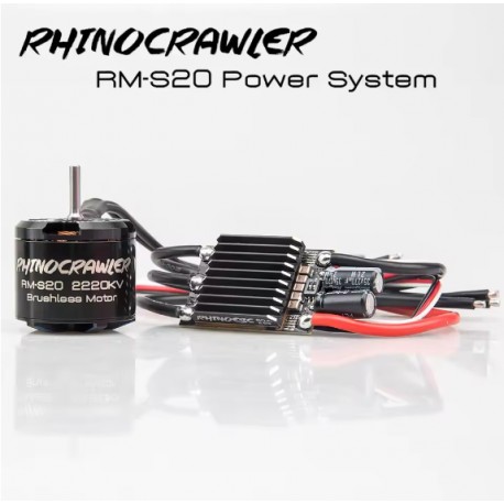 Rhino Crawler Esc Ve80A+S20 2220Kv