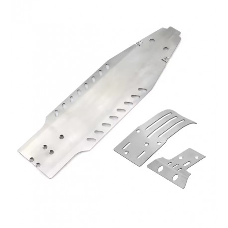 Stainless Steel Chassis Protector Plates For Tamiya BBX (BB-01)