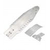 BB01 Stainless Steel Chassis Protector Plates For Tamiya BBX 