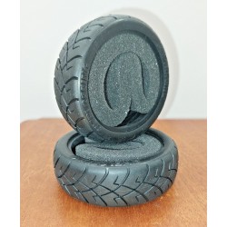 Hpi X Pattern Radial Tire Pro Compound 21mm