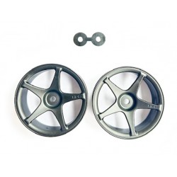 Hpi Super Star Wheel Black 22mm (3mm Offset)