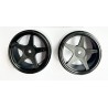 Hpi 5 Spoke Touring Car Wheels (Black)