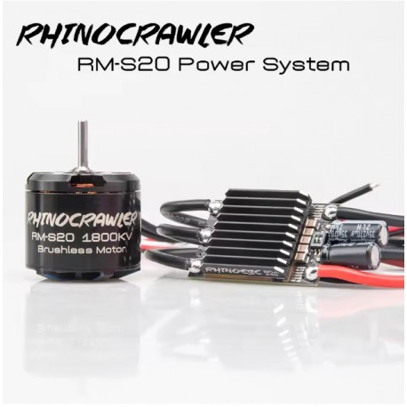 Rhino Crawler Esc Ve80A+S20 1800Kv