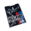 Tamiya TRF Stripe Logo Quick Dry T-Shirt A Type Black (L)