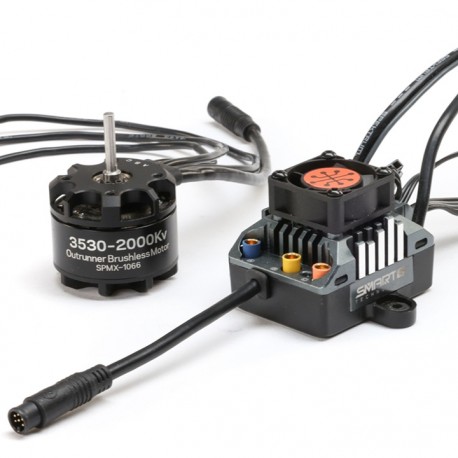 Spektrum Firma 1-10 Smart Sensored Outrunner Motor - ESC 2-in-1 Combo: 2000Kv
