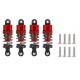 Absima Alu. Standard 1:10 Dampers 52MM (Red)