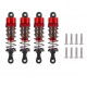 Absima Alu. Standard 1:10 Dampers 70MM (Red)