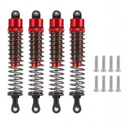 Absima Alu. Standard 1:10 Dampers 100MM (Red)