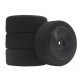 Racing Foam Tyres+Disc Black (Off+2)
