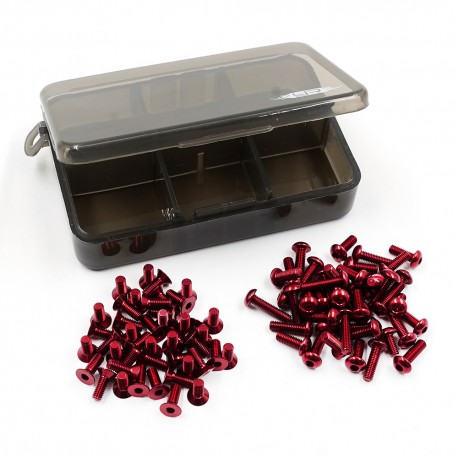 Yeah Racing 7075 Aluminum Screw Assorted Set w/Box For Kyosho Fazer D2 FZD2