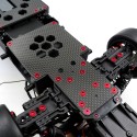 Yeah Racing Graphite 2.5mm Chassis For Kyosho Fazer D2 FZD2