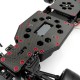 Yeah Racing Graphite 2.5mm Chassis For Kyosho Fazer D2 FZD2