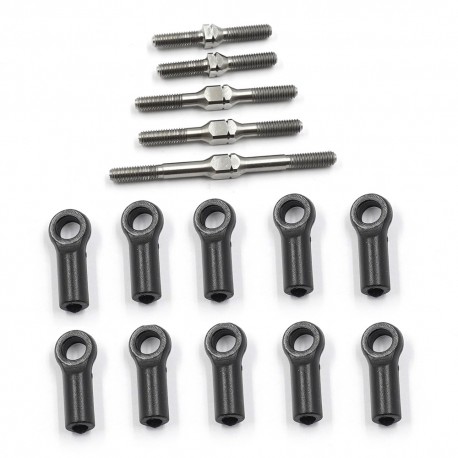 Kyosho 64 Titanium Turnbuckle Set For Kyosho Fazer D2 FZD2