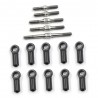 Kyosho 64 Titanium Turnbuckle Set For Kyosho Fazer D2 FZD2